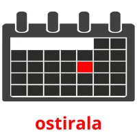 ostirala picture flashcards