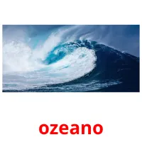 ozeano cartões com imagens