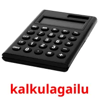 kalkulagailu picture flashcards