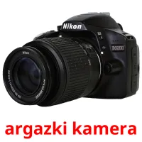 argazki kamera cartões com imagens