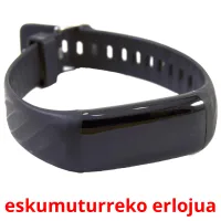 eskumuturreko erlojua cartões com imagens