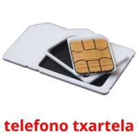 telefono txartela cartões com imagens