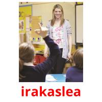 irakaslea picture flashcards