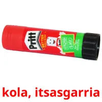 kola, itsasgarria picture flashcards