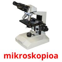 mikroskopioa cartões com imagens