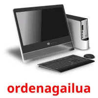 ordenagailua picture flashcards