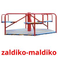 zaldiko-maldiko cartões com imagens