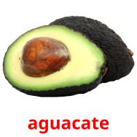 aguacate flashcards illustrate