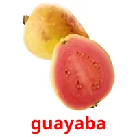 guayaba Tarjetas didacticas