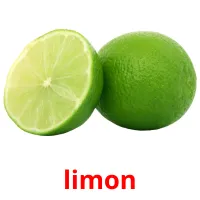 limon Tarjetas didacticas