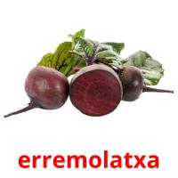 erremolatxa flashcards illustrate