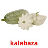 kalabaza picture flashcards