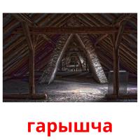 гарышча picture flashcards