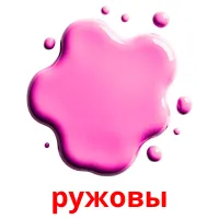 ружовы picture flashcards