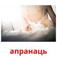 апранаць picture flashcards