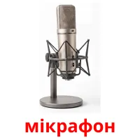 мікрафон bildekort