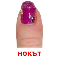 нокът picture flashcards