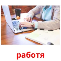 работя picture flashcards