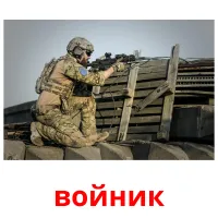 войник picture flashcards