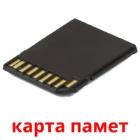 карта памет picture flashcards