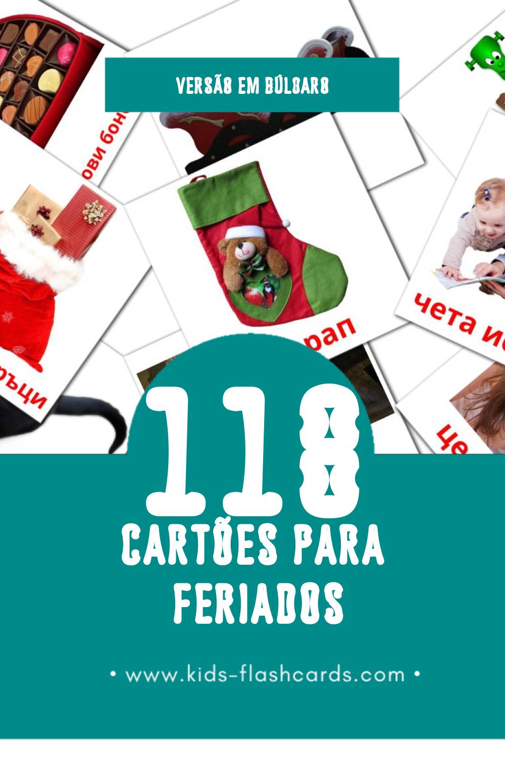 Flashcards de Ваканция Visuais para Toddlers (118 cartões em Búlgaro)