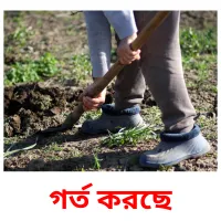 গর্ত করছে Bildkarteikarten