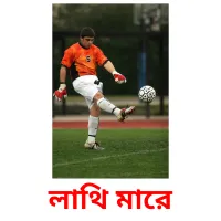 লাথি মারে Bildkarteikarten