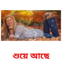 শুয়ে আছে Bildkarteikarten