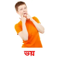 ভয় flashcards illustrate