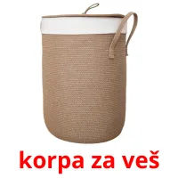 korpa za veš ansichtkaarten