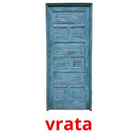 vrata Tarjetas didacticas