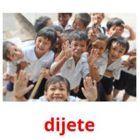 dijete picture flashcards