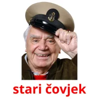 stari čovjek Bildkarteikarten