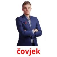 čovjek Bildkarteikarten