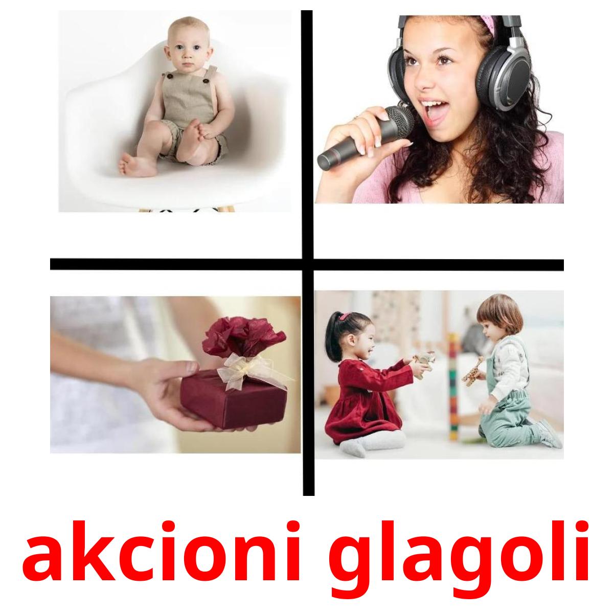 akcioni glagoli ansichtkaarten