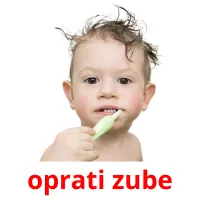 oprati zube Tarjetas didacticas