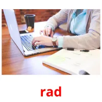 rad Tarjetas didacticas