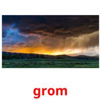grom flashcards illustrate