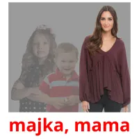 majka, mama ansichtkaarten