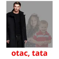 otac, tata ansichtkaarten