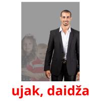 ujak, daidža picture flashcards