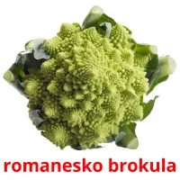 romanesko brokula ansichtkaarten