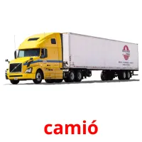 camió Tarjetas didacticas