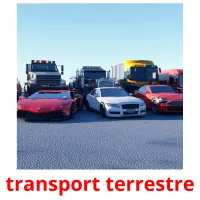 transport terrestre Tarjetas didacticas