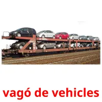 vagó de vehicles bildekort