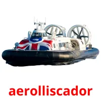 aerolliscador Bildkarten für Kinder
