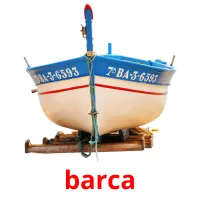 barca Bildkarten für Kinder