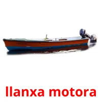 llanxa motora Bildkarten für Kinder