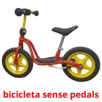bicicleta sense pedals ansichtkaarten