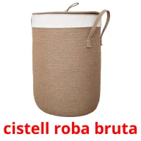 cistell roba bruta Bildkarteikarten